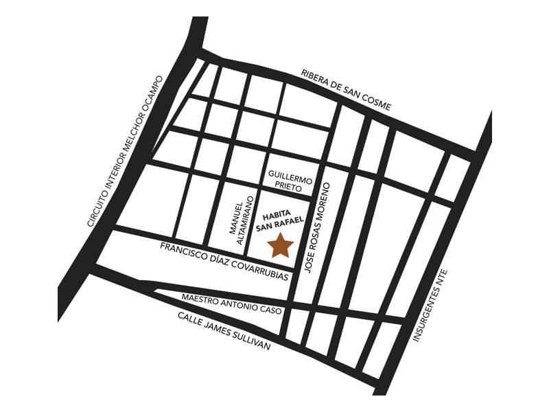 Mapa de ubicación San Rafael