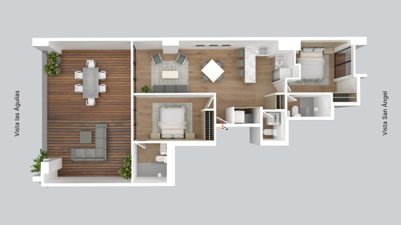 Plano departamento F